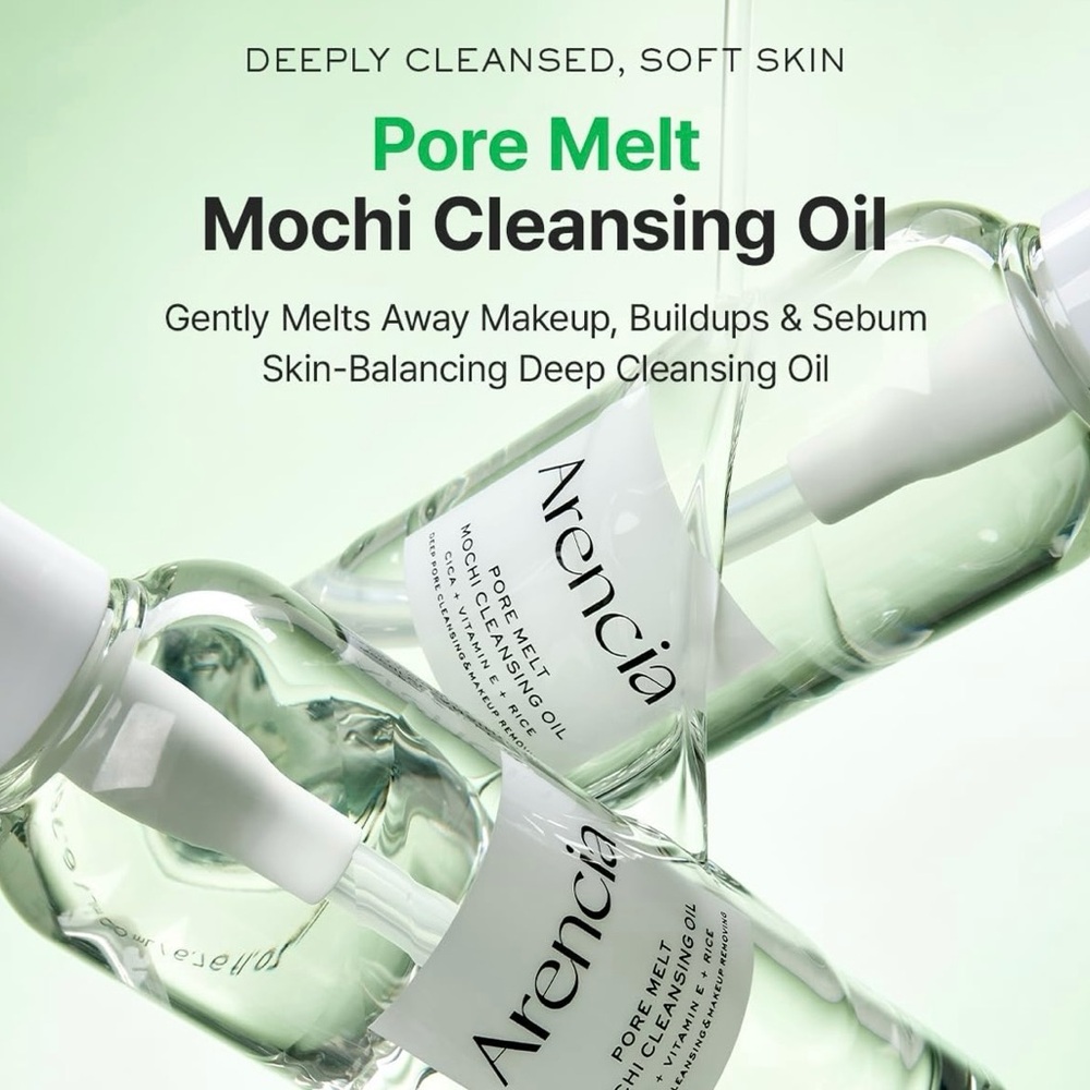 Korean Skincare Arencia Pore Melt Mochi Cleansing Oil - Picture 4 of 13